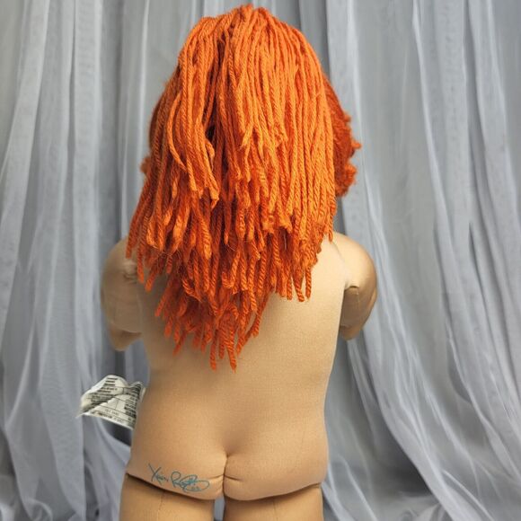 Cabbage Patch Kid JESMAR Girl Red Hair Blue Eyes Freckles HM#2 VTG 1985 - Picture 6 of 13